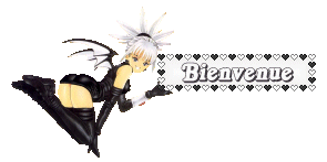 Gif animé bienvenue manga